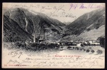 Martigny et le col de Forclaz 1909