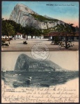 2 AK Gibraltar from spanish shore 1901 1914