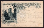 Gruss vom Czorneboh 1899 Turm Pommritz