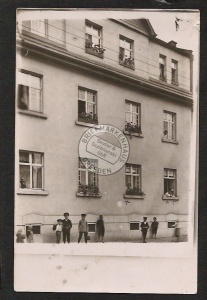 Foto AK Hohentanne Amtsh. Zwickau Wohnhaus 1914 