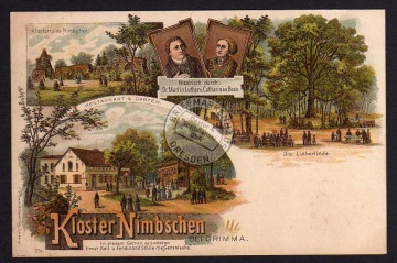 Kloster Nimbschen b. Grimma Klosterruine Linde 