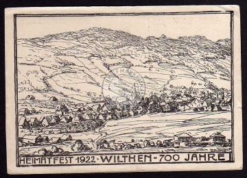 Wilthen 1922 Heimatfest 700 Jahre 
