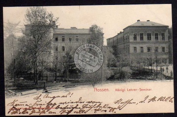 Nossen Königl. Lehrer Seminar 1906 
