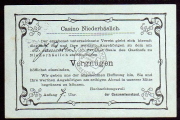 Niederhäslich Deuben Freital 1903 Gasthof Casi 