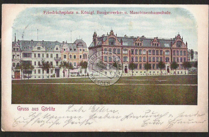 Görlitz Königl. Baugewerke Maschinenbauschule 
