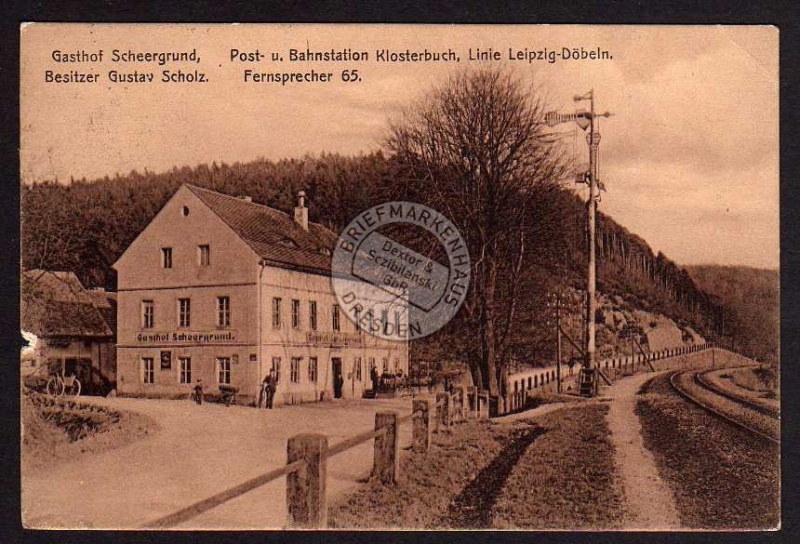 Gasthof Scheergrund Klosterbuch 1909 