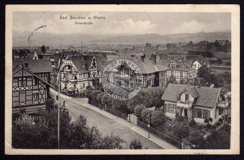 Bad Sooden a. Werra Villenstrasse 1913 